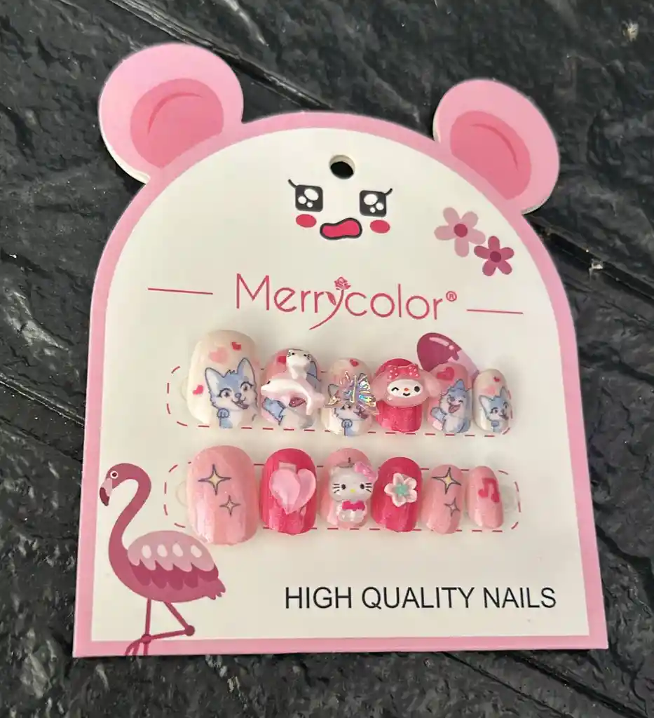 Uñas Postizas Para Niña / Uñas Postizas Infantiles