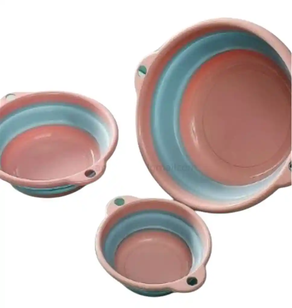 Set X3 Baldes Plegables