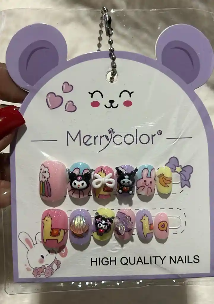 Uñas Postizas Para Niña / Uñas Postizas Infantiles
