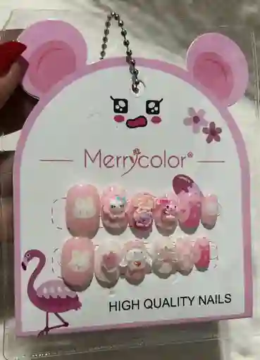 Uñas Postizas Para Niña / Uñas Postizas Infantiles