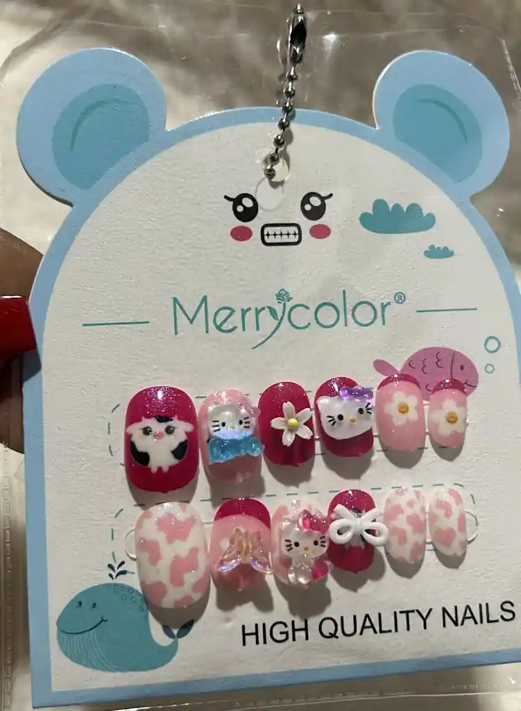 Uñas Postizas Para Niña / Uñas Postizas Infantiles