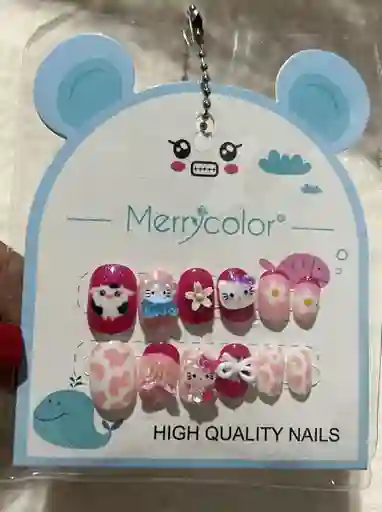 Uñas Postizas Para Niña / Uñas Postizas Infantiles