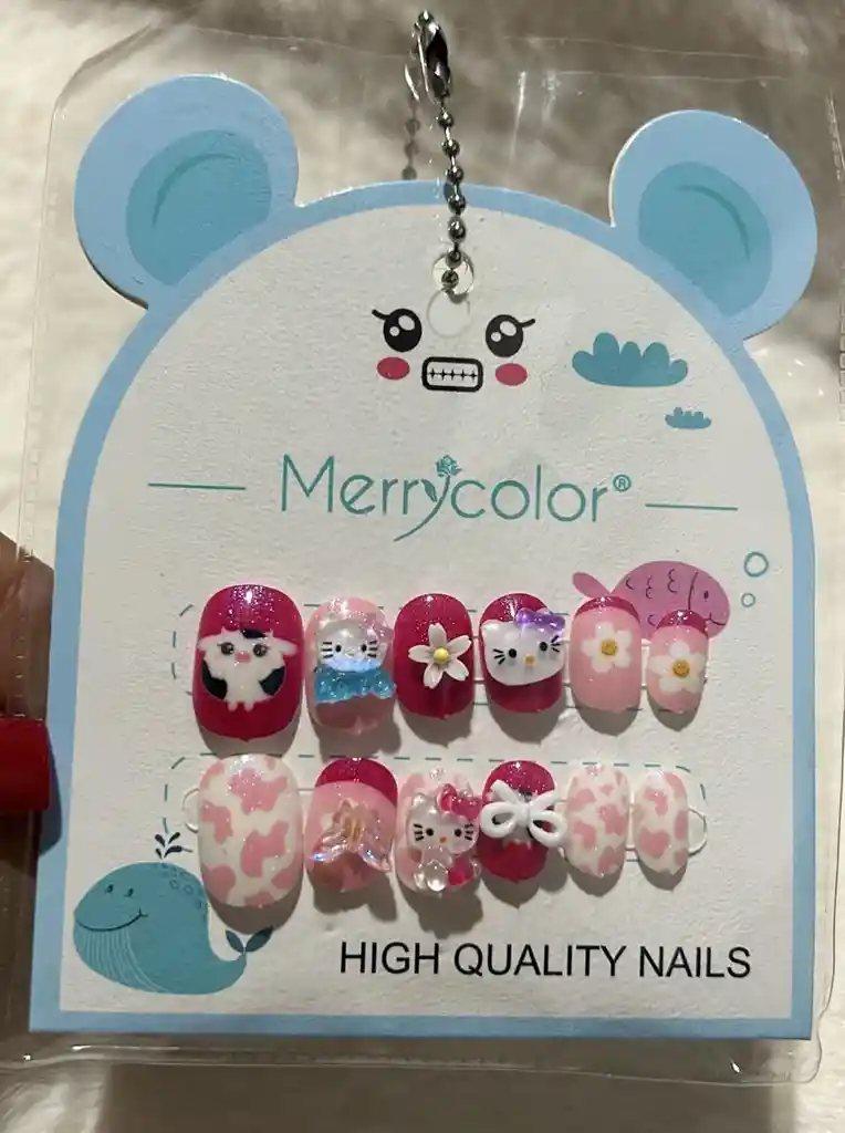 Uñas Postizas Para Niña / Uñas Postizas Infantiles