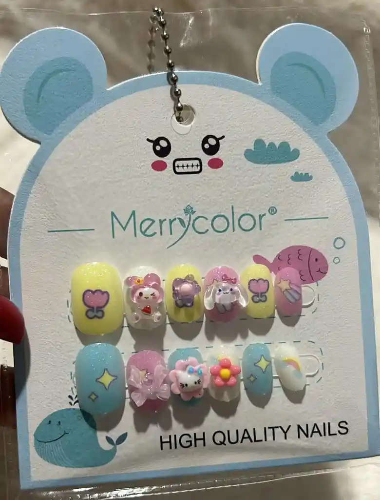 Uñas Postizas Para Niña / Uñas Postizas Infantiles