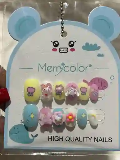 Uñas Postizas Para Niña / Uñas Postizas Infantiles