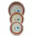 Set X3 Baldes Plegables Infantil