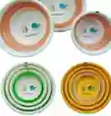Set X3 Baldes Plegables Infantil