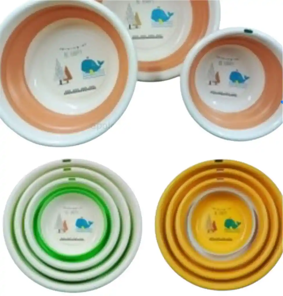 Set X3 Baldes Plegables Infantil
