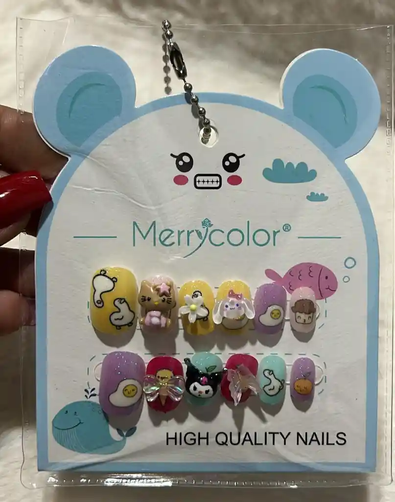 Uñas Postizas Para Niña / Uñas Postizas Infantiles