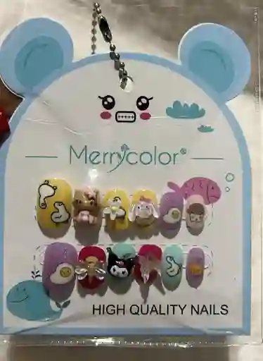 Uñas Postizas Para Niña / Uñas Postizas Infantiles