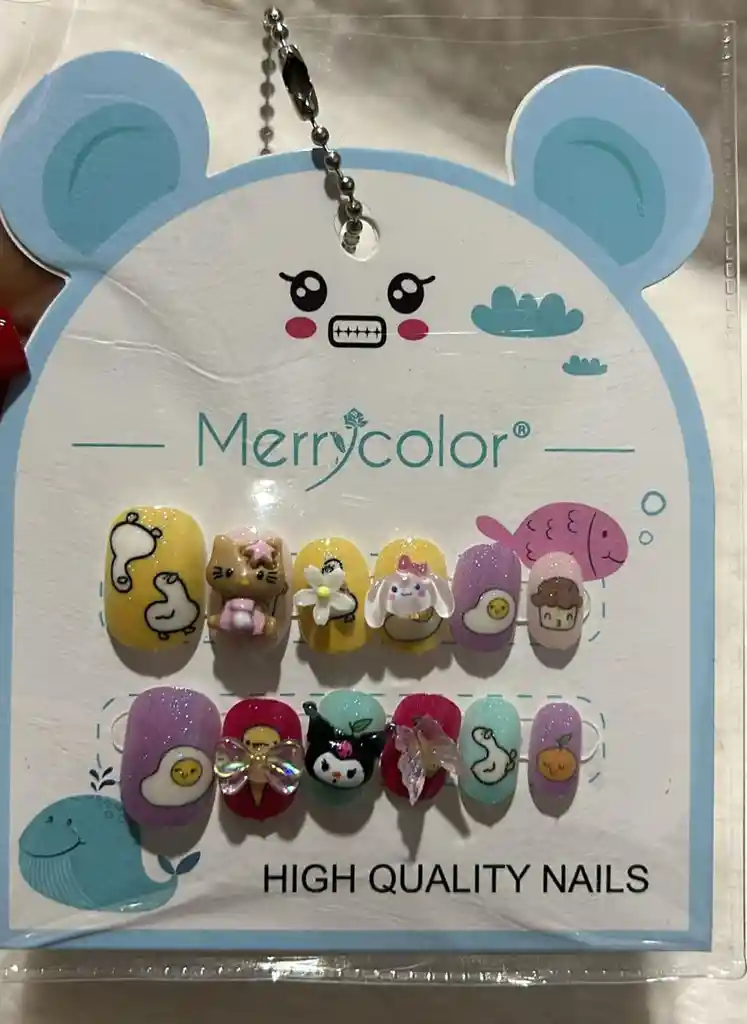 Uñas Postizas Para Niña / Uñas Postizas Infantiles