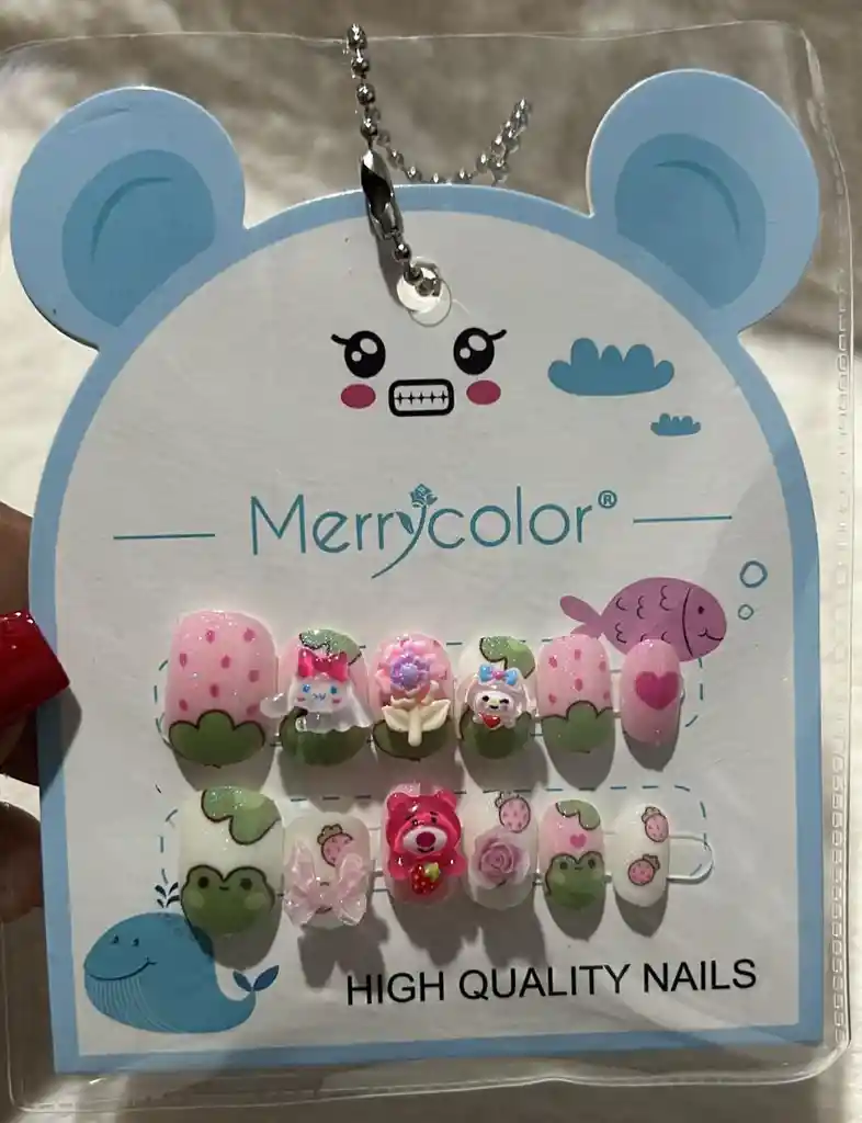 Uñas Postizas Para Niña / Uñas Postizas Infantiles