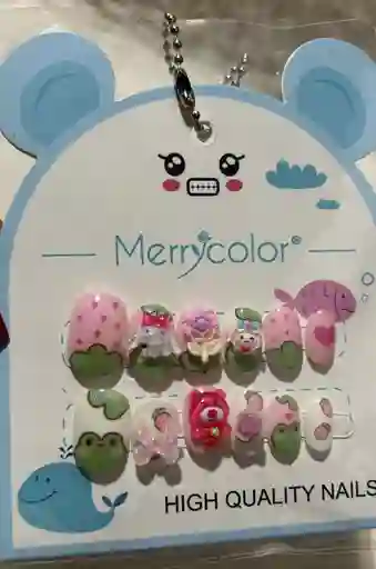 Uñas Postizas Para Niña / Uñas Postizas Infantiles