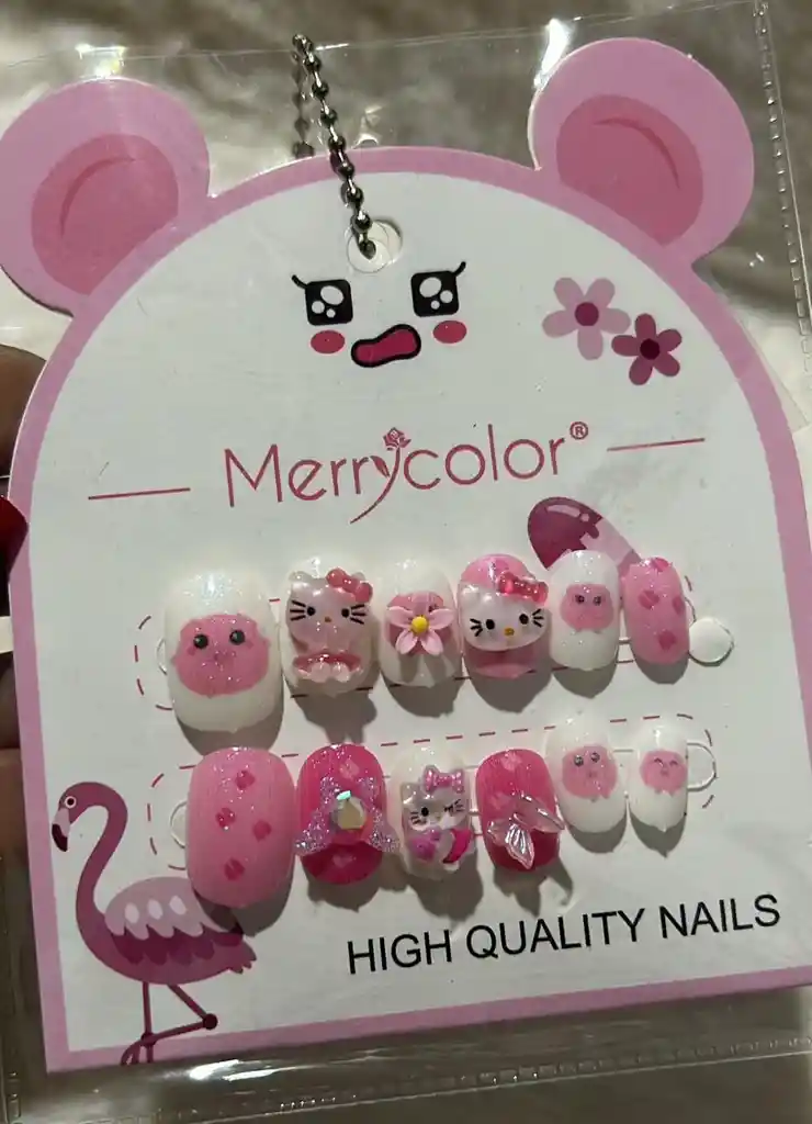 Uñas Postizas Para Niña / Uñas Postizas Infantiles