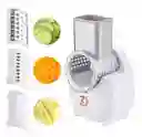 Picador Rallador Eléctrico De Verduras Multifunción Con 3 Cuchillas