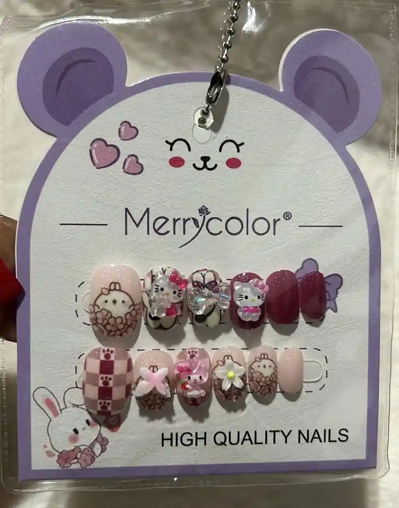 Uñas Postizas Para Niña / Uñas Postizas Infantiles