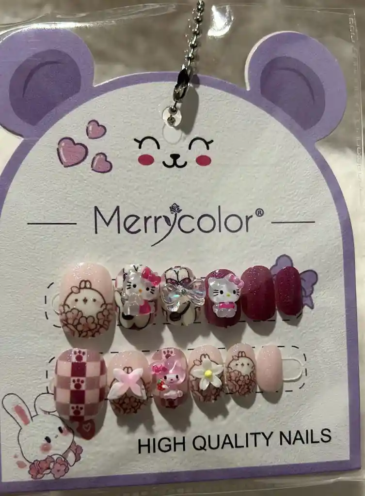 Uñas Postizas Para Niña / Uñas Postizas Infantiles