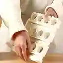 Organizador Huevos Tres Niveles Plegable 24 Huevos