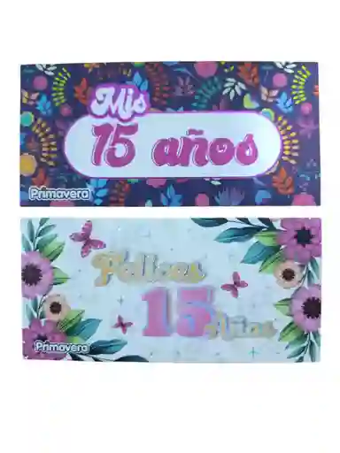 Lluvia De Sobres Primavera 15 Años