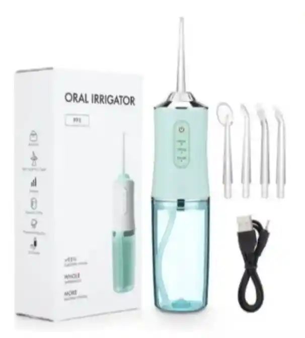 Irrigador Oral Recargable Limpieza Dental Cuidado Bucal