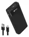 Power Bank Batería Portátil 20000mah 2.1a Carga Rápida 1hora Gar117 Negro