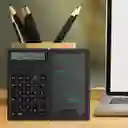 Calculadora Digital Con Bloc De Notas Y Bolígrafo Mágico