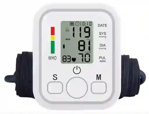 Tensiometro Digital De Brazo Presión Arterial Ritmo Cardíaco