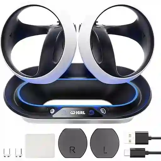 Estación De Carga Para Ps Vr2 Luz Rgb