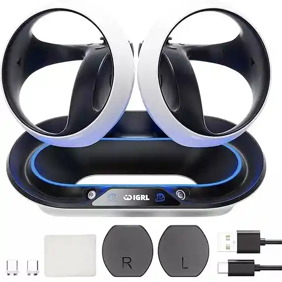 Estación De Carga Para Ps Vr2 Luz Rgb