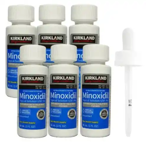 Kirkland Minoxidil Solución Tópica Al 5% 6 Unidades