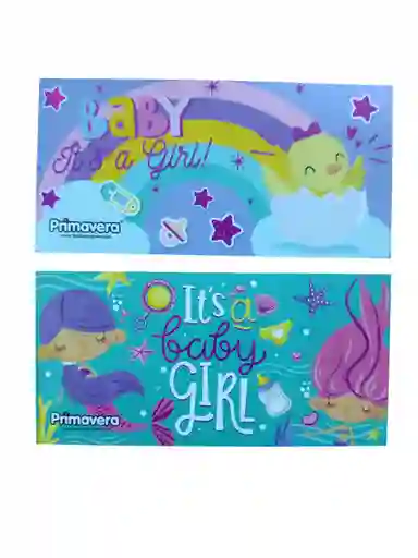 Lluvia De Sobres Primavera Baby Shower Diseños Varios