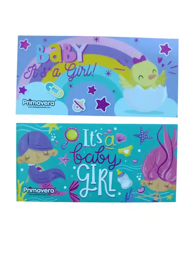 Lluvia De Sobres Primavera Baby Shower Diseños Varios