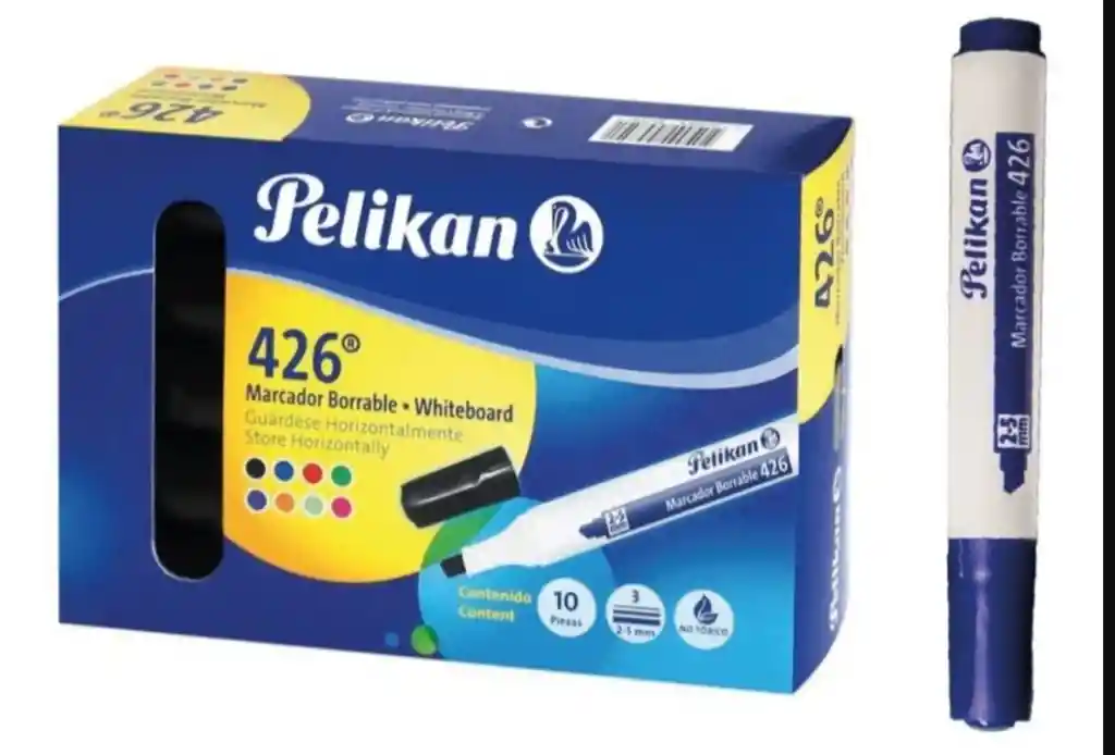 Marcador Borrable Azul Pelikan Unidad