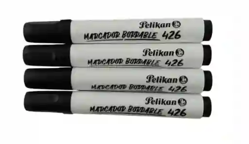 Marcador Borrable Negro Pelikan Caja X10 Unidades