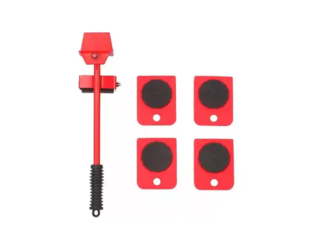 Kit Elevador De Muebles Herramienta Deslizador