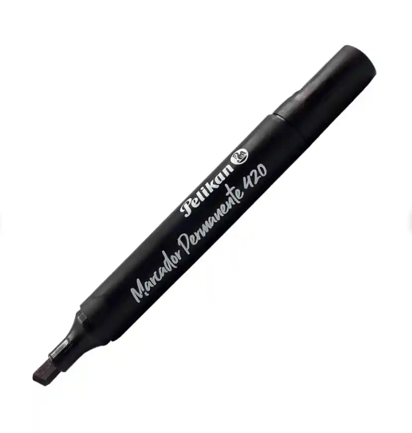 Marcador Permanente Negro Pelikan X10 Unidades