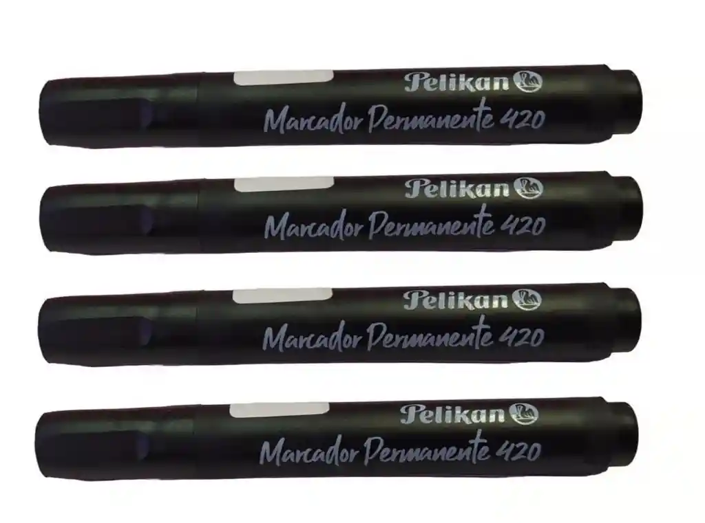 Marcador Permanente Negro Pelikan X10 Unidades