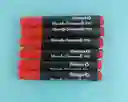 Marcador Permanente Rojo Pelikan X10 Unidades