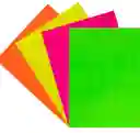 Cartulina 1/8 Fluor Paquete X7