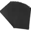 Cartulina 1/8 Negra Paquete X7