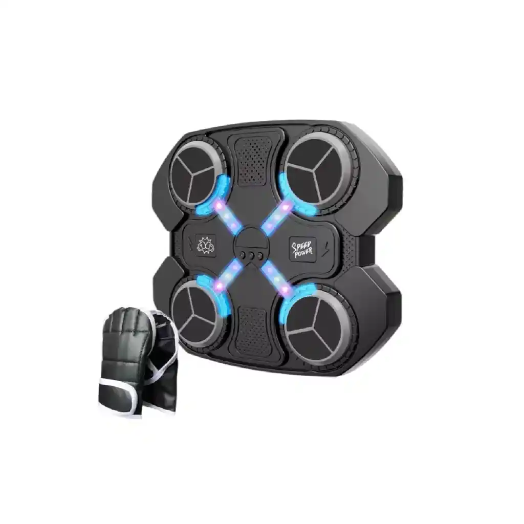 Maquina De Boxeo Musical Bluetooth 4 Paneles