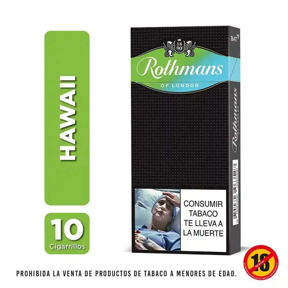 Rothmans Hawai X10u