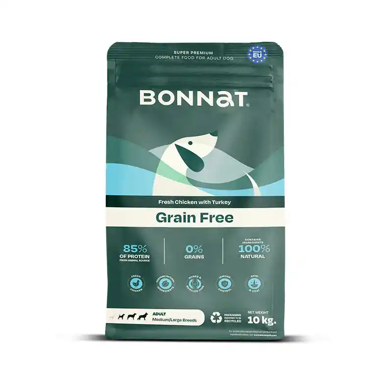 Bonnat Canine Gf Adult Medium/large Breeds X 10 Kg