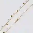 Cadena De Mujer Cubana Circonias