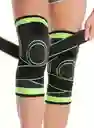 Kit Rodillera Deportiva Con Correas Ajustable Soporte Rotula X2
