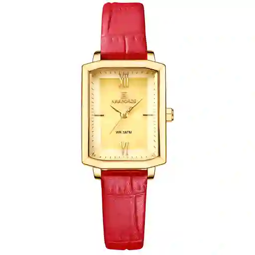 Reloj Naviforce Casual Nf5039 Mujer Cuero + Estuche