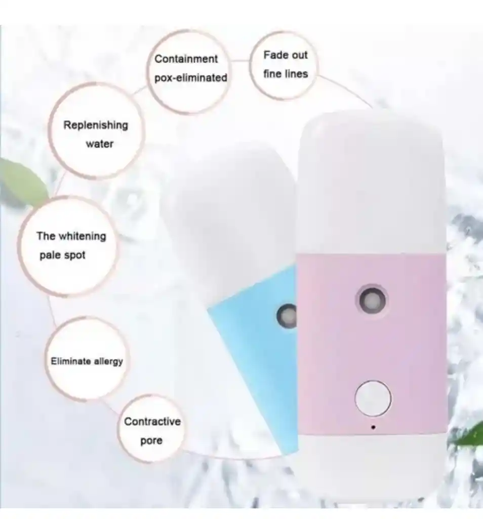 Vaporizador De Rostro Portatil Surtido