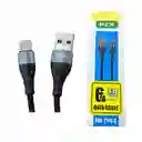 Cable De Carga Y Datos 6a 1 Metro Tipo C Acordonado S-20 Pzx
