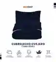 Cubrelecho Térmico Doble Funda Blue Almohadas Cama Doble Inn Home Azul Con Blanco