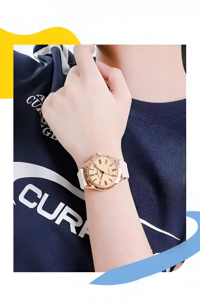 Reloj Naviforce Sport Nf5041 Mujer Goma + Estuche